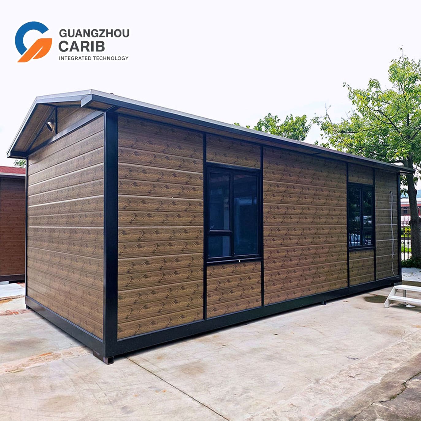 Slope roof modular house